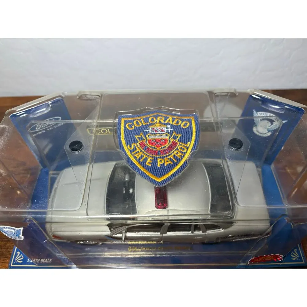 Code 3 Colorado State Model Police Car Die Cast Model 1:24- Patch- New in Box‎